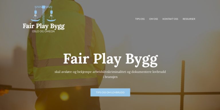 Fair Play Bygg Oslo